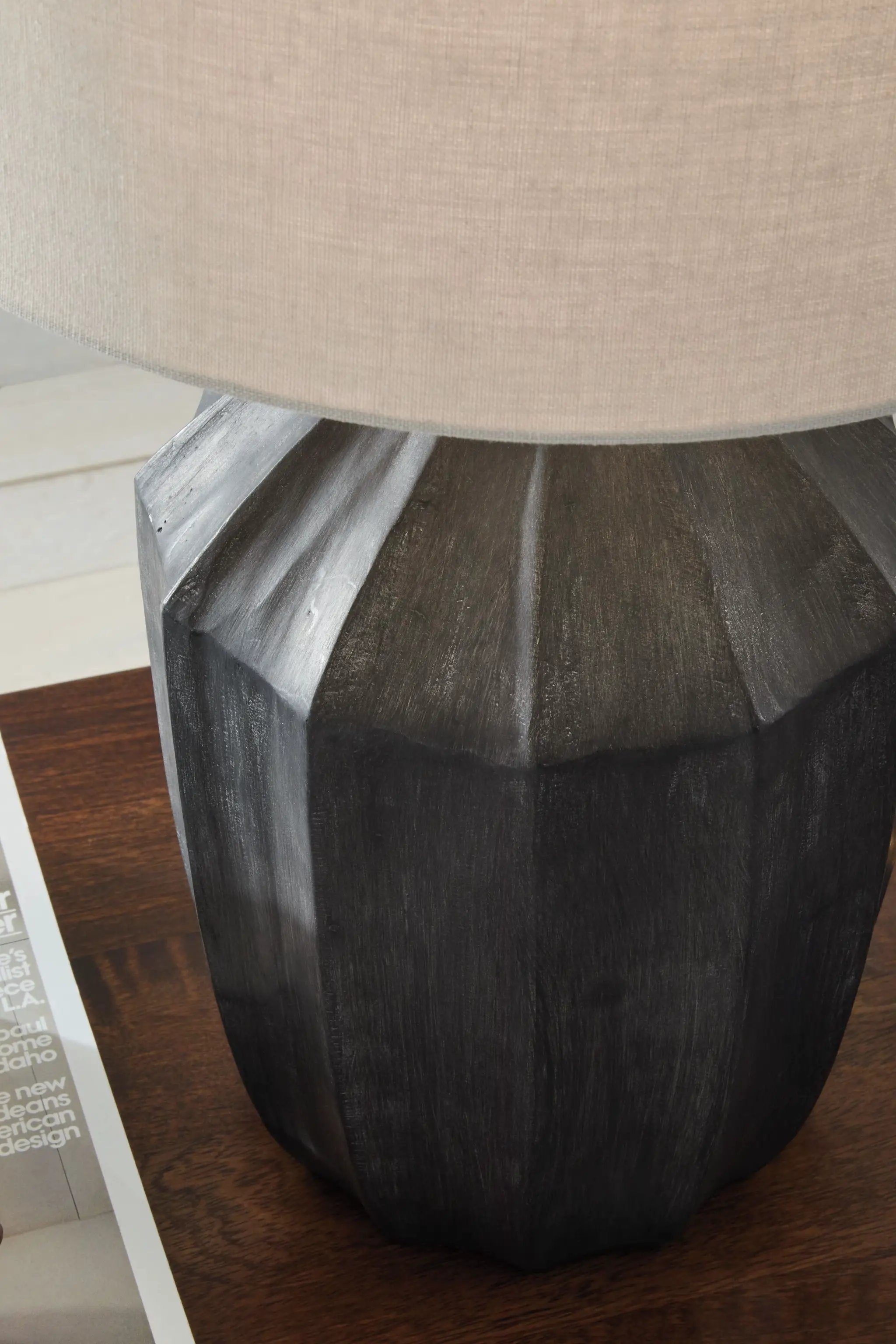 Jilton - Poly Table Lamp - Black by Unique Piece Furniture