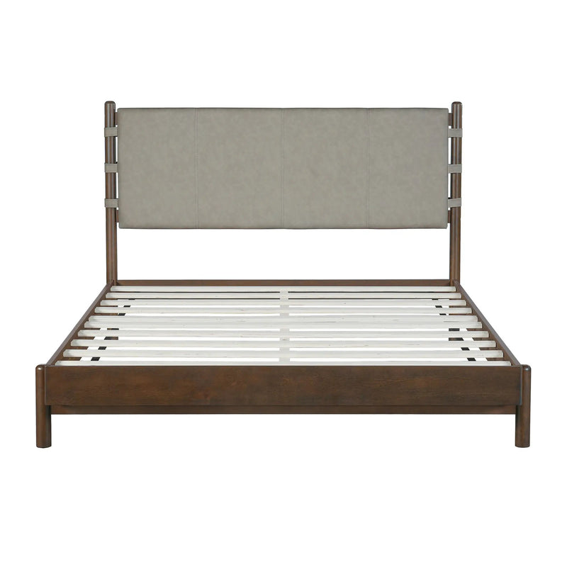 Premium Rubber Wood Platform Bed Frame by HouseOfZazla