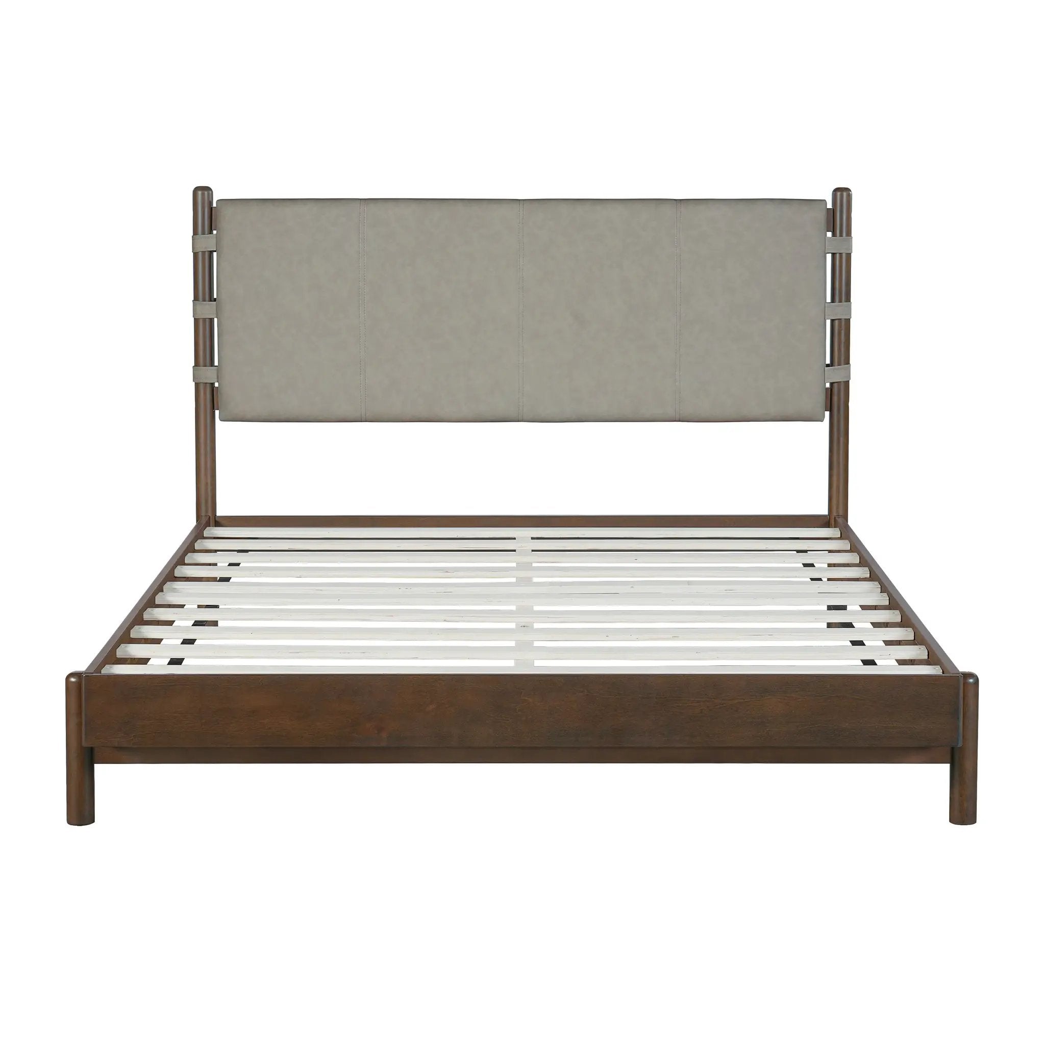 Modern Queen Bed Frame Set with 2 Nightstands by HouseOfZazla