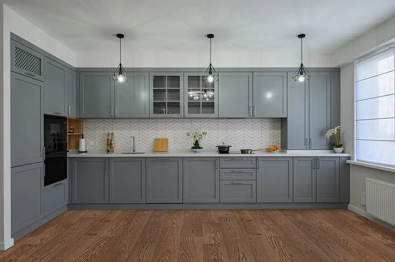 Ladson Clayborne Brushed Flush Stair Nose End Cap Wood Look Moldings 3x0.5 in a finished room