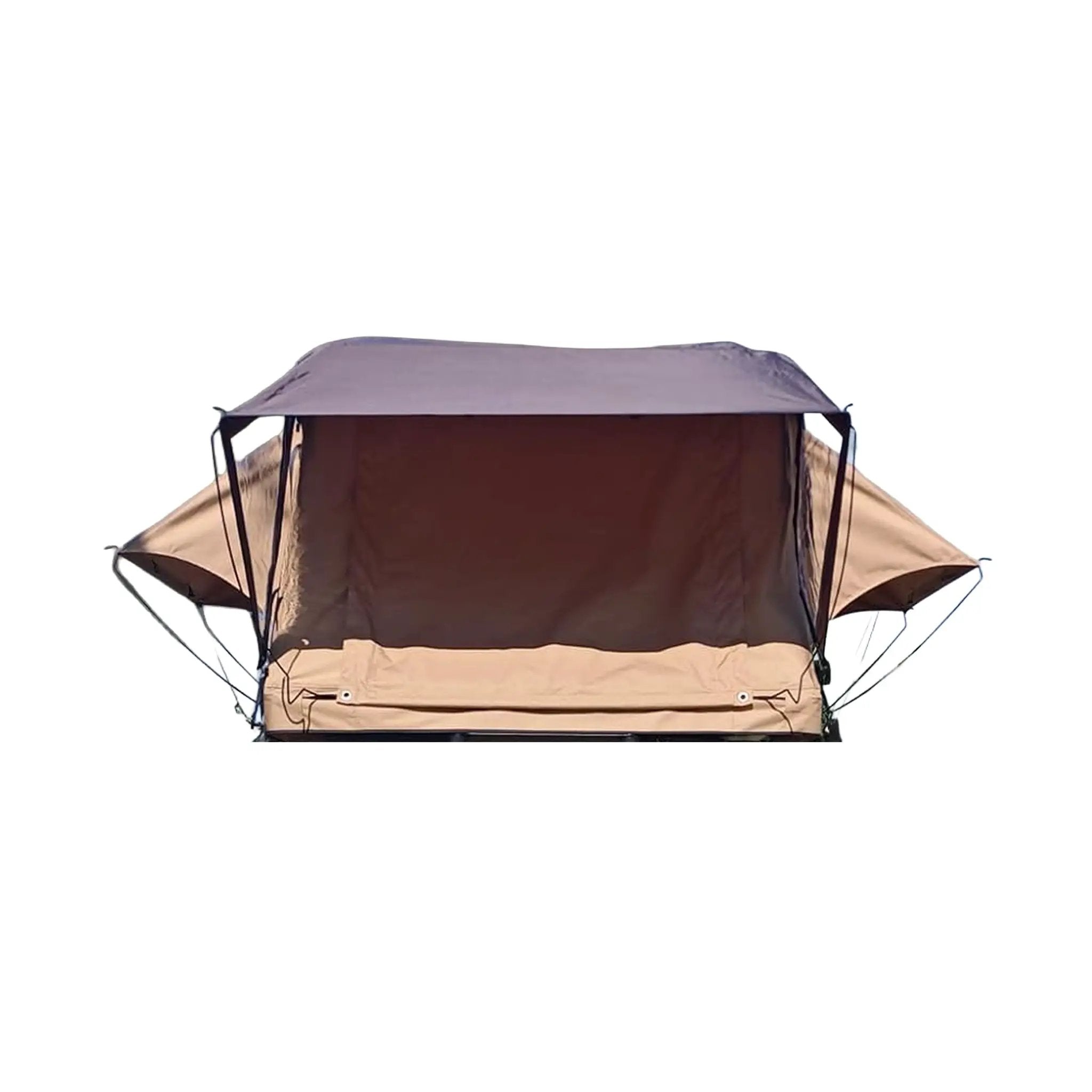 Trailora Summit Soft-Shell Aluminum Rooftop Tent With Ladder, LED Light Strip, And Memory Foam Mattress [2-3 Person] (SAK26814) by SAKSBY WHOLESALE