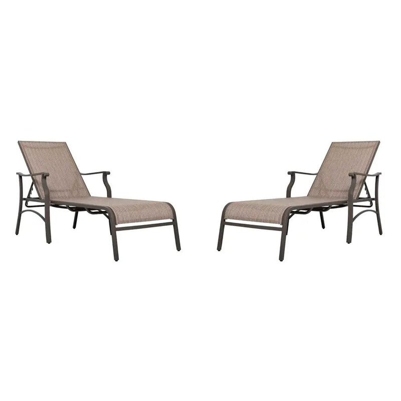 2 Trevi Textilene Chaise Lounge by Outdoor-USA®
