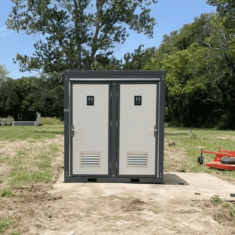 2 Private Toilet Stalls Portable Restroom by Chery Industrial