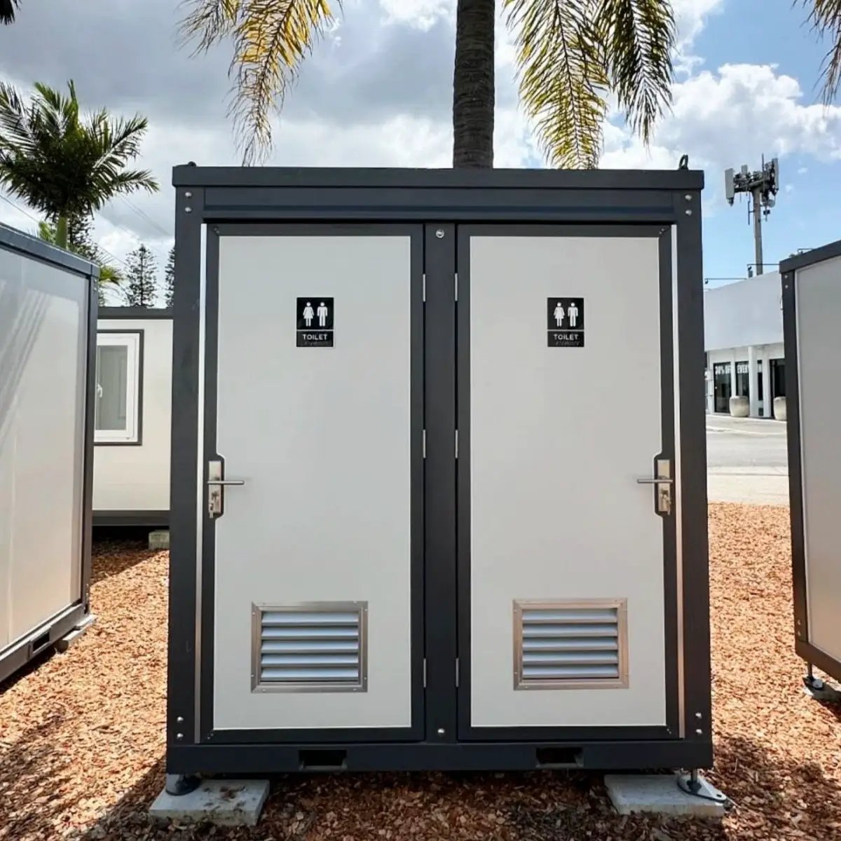 2 Private Toilet Stalls Portable Restroom by Chery Industrial