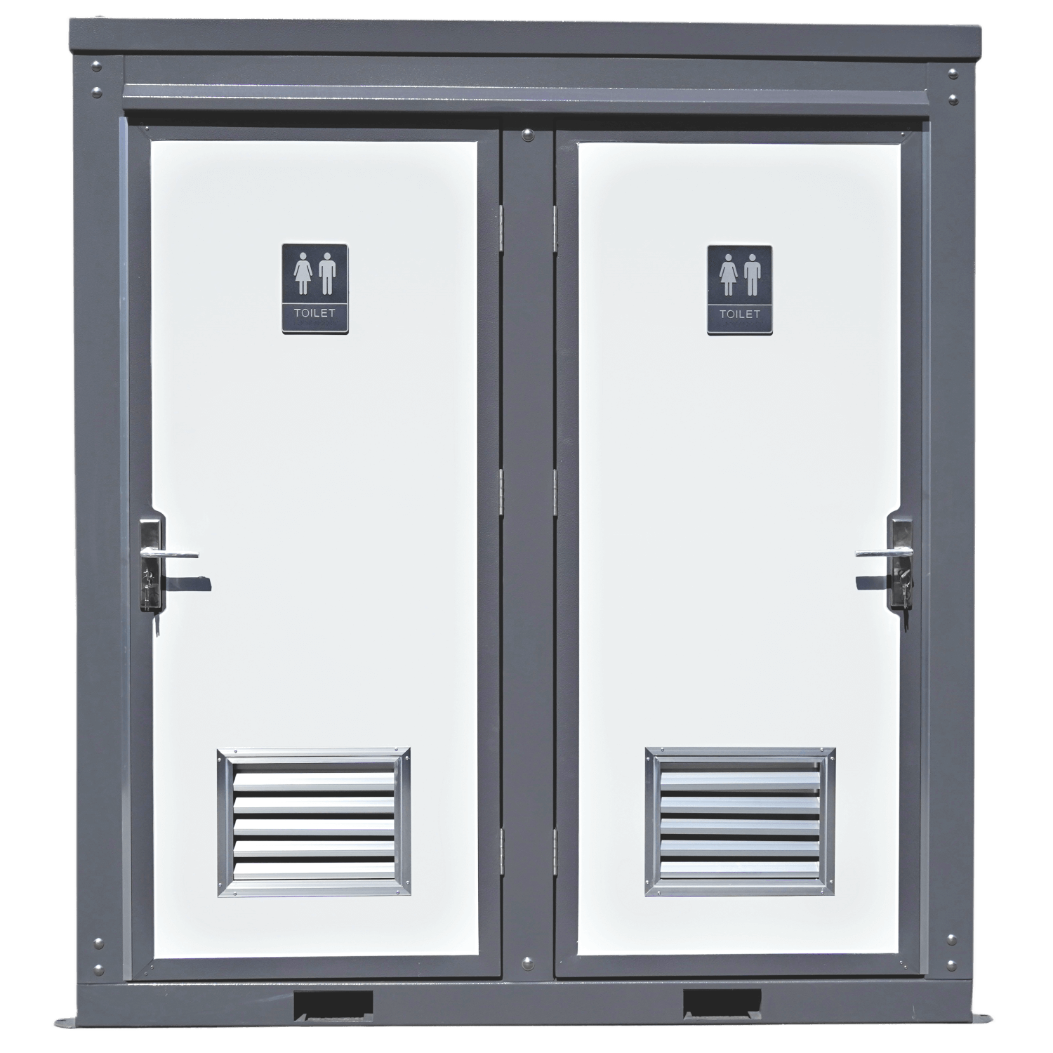 2 Private Toilet Stalls Portable Restroom by Chery Industrial
