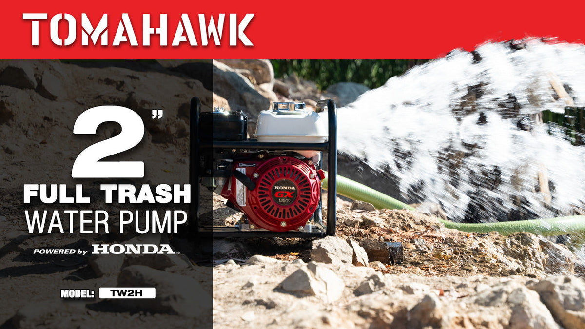 2 Inch Trash Water Pump 164 GPM 3.5HP GX120 powered by Honda Portable Utility, photo 4 of 12