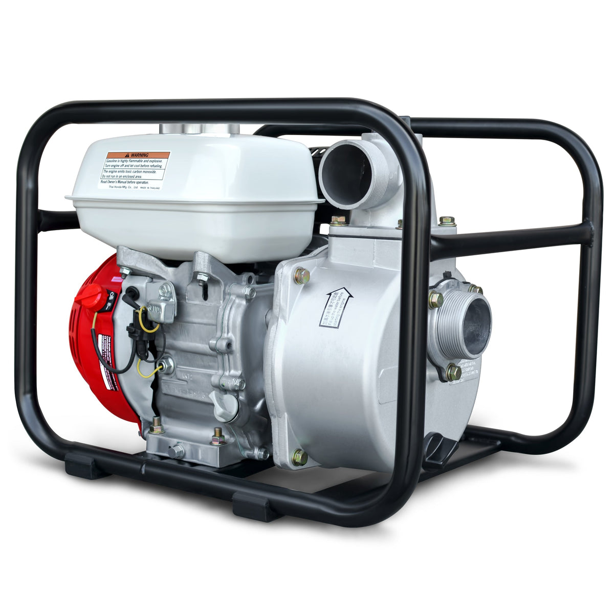2 Inch Trash Water Pump 164 GPM 3.5HP GX120 powered by Honda Portable Utility, photo 8 of 12