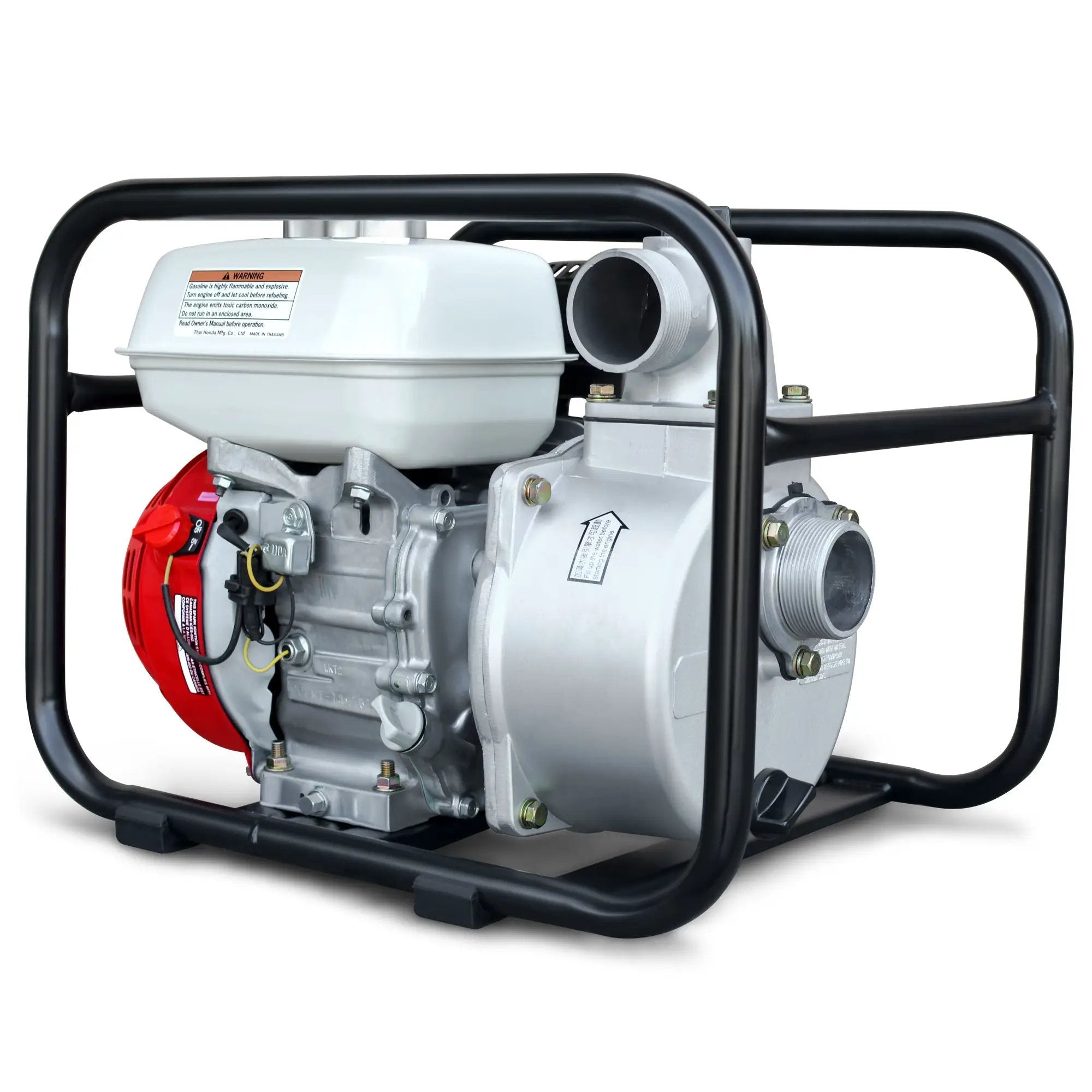 2 Inch Trash Water Pump 164 GPM 3.5HP GX120 powered by Honda Portable Utility by Tomahawk Power