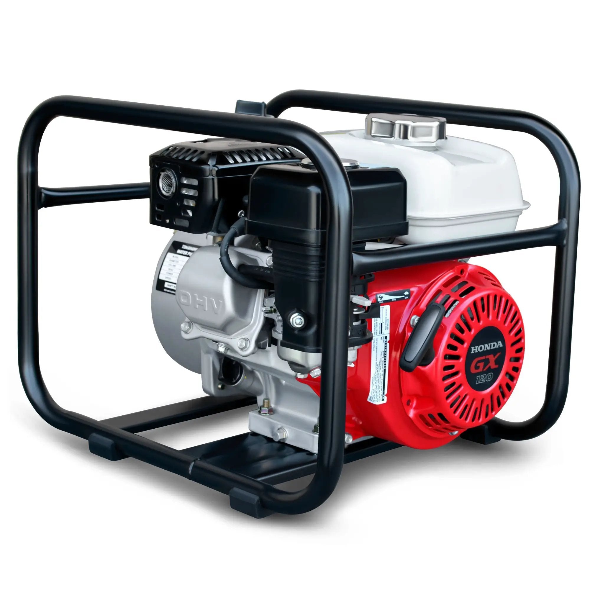 2 Inch Trash Water Pump 164 GPM 3.5HP GX120 powered by Honda Portable Utility by Tomahawk Power