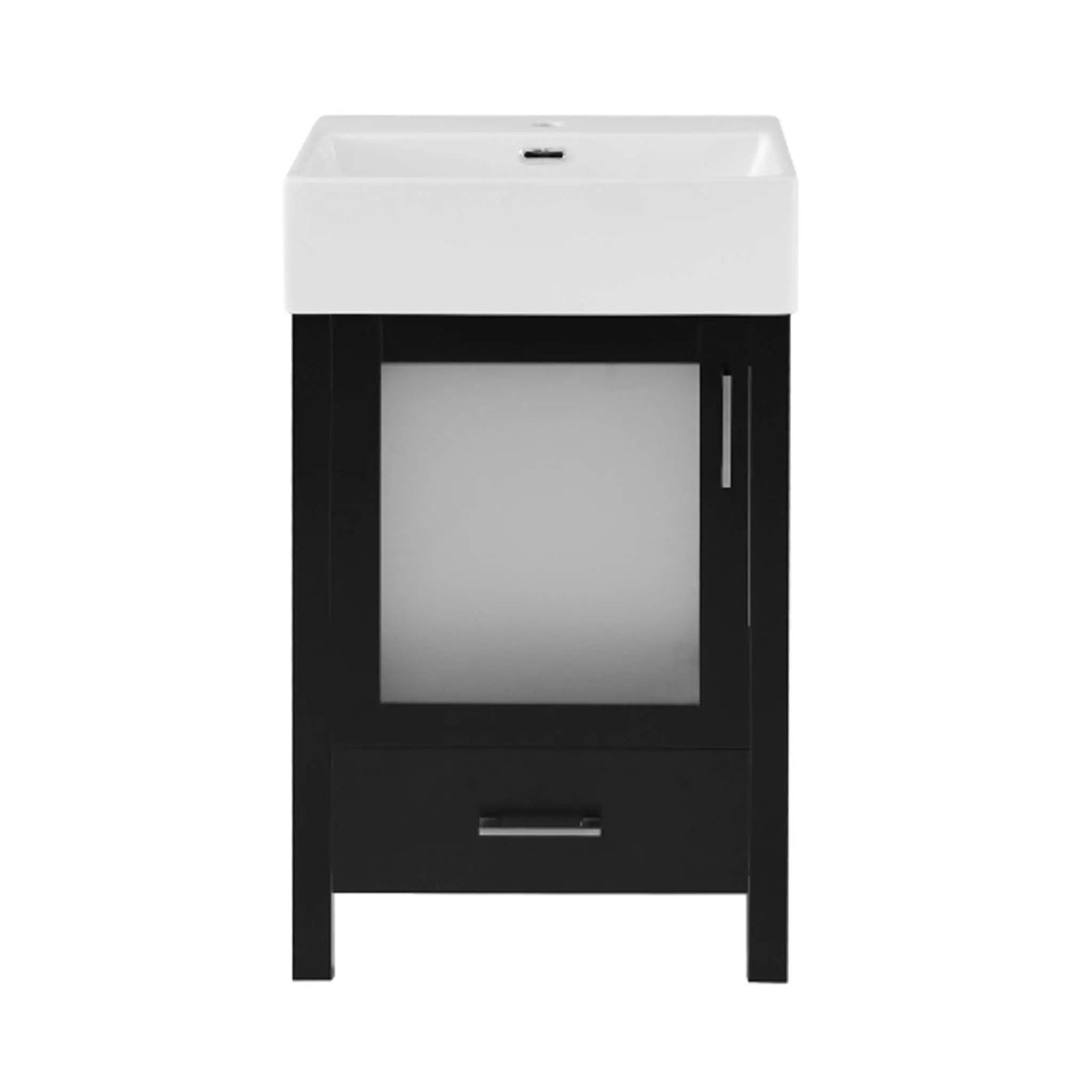 20-Inch Modern Bathroom Vanity With Ceramic Sink And Storage Cabinet (SAK83047) by SAKSBY WHOLESALE
