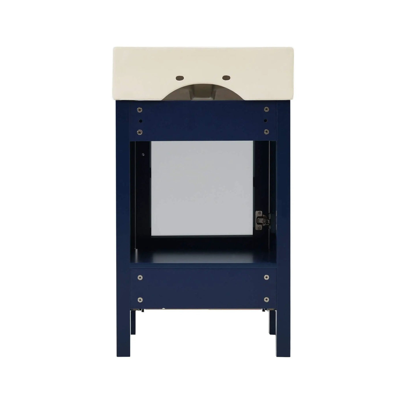 20-Inch Modern Bathroom Vanity With Ceramic Sink And Storage Cabinet (SAK83047) by SAKSBY WHOLESALE
