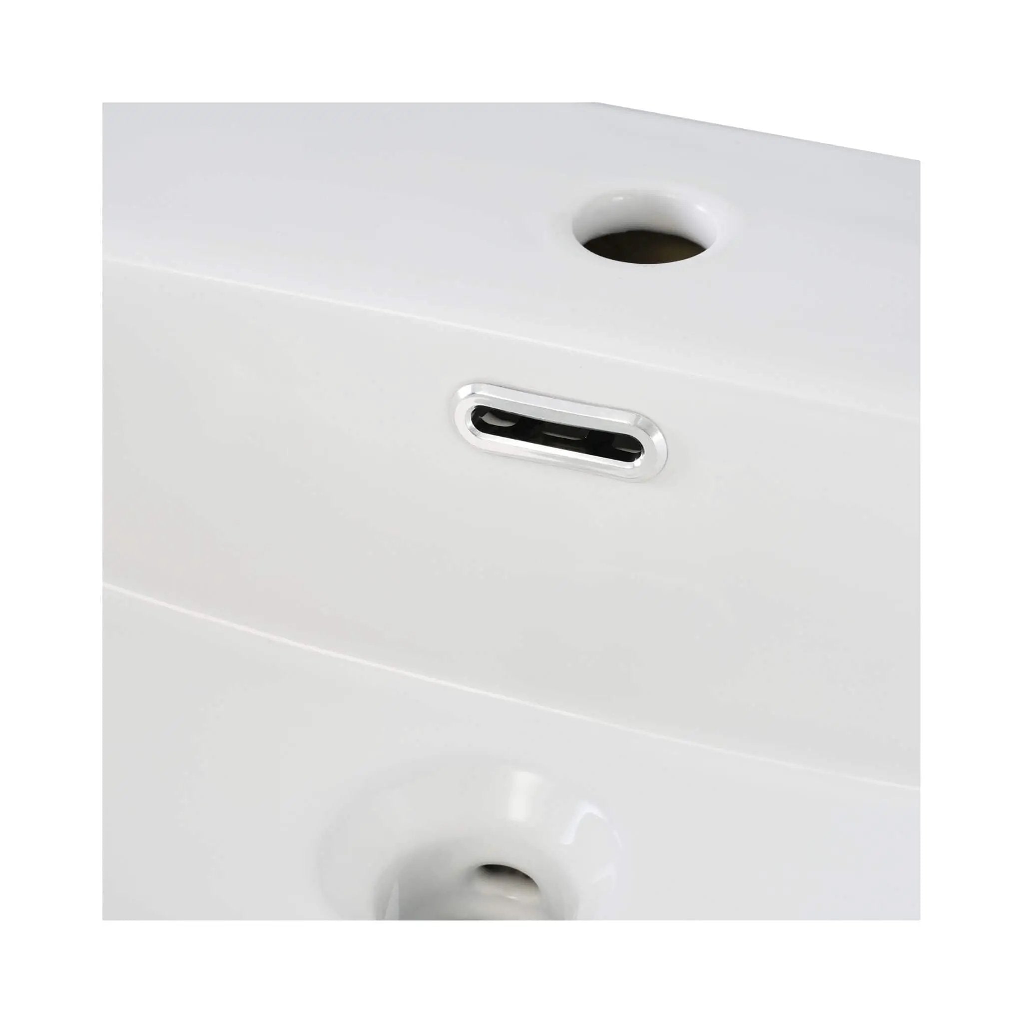 Nuvia 20-Inch Modern Bathroom Vanity With Ceramic Sink And Storage Cabinet (SAK83047) by SAKSBY WHOLESALE
