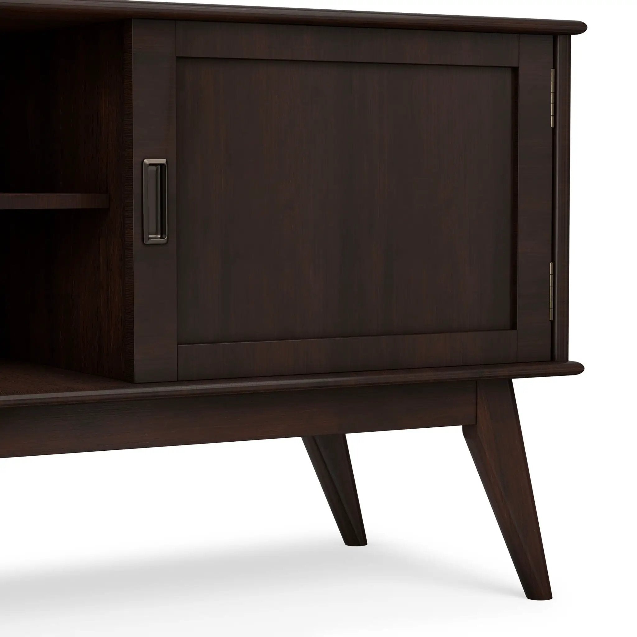 Draper - Handcrafted Mid Century Low TV Media Stand by Unique Piece Furniture