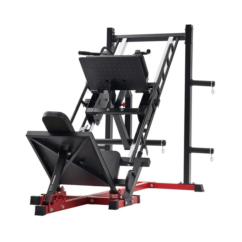 Rovix 2000LBS Adjustable Leg Press And Hack Squat Machine For Home Gym Workouts (SAK53148) by SAKSBY WHOLESALE