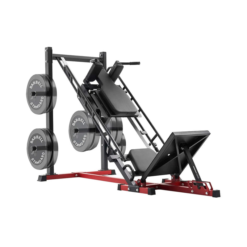 Rovix 2000LBS Adjustable Leg Press And Hack Squat Machine For Home Gym Workouts (SAK53148) by SAKSBY WHOLESALE