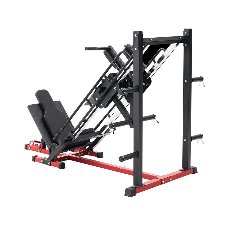 Rovix 2000LBS Adjustable Leg Press And Hack Squat Machine For Home Gym Workouts (SAK53148) by SAKSBY WHOLESALE