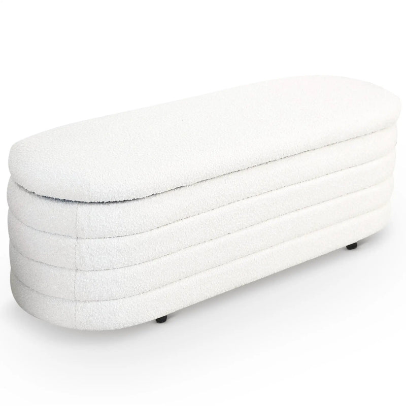 Cabana - Bench With Storage - Ivory by Unique Piece Furniture