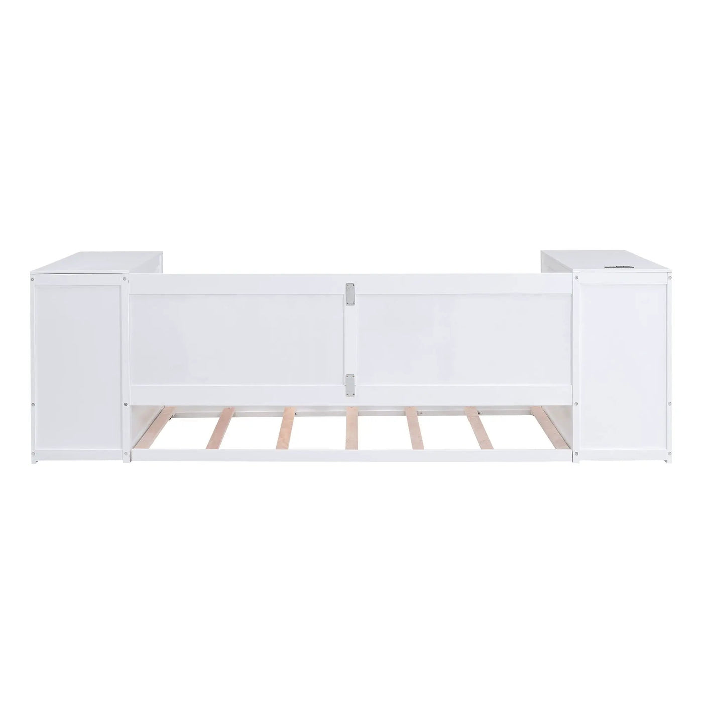 Daybed With Storage Arms, Trundle And Charging Station by HouseOfZazla