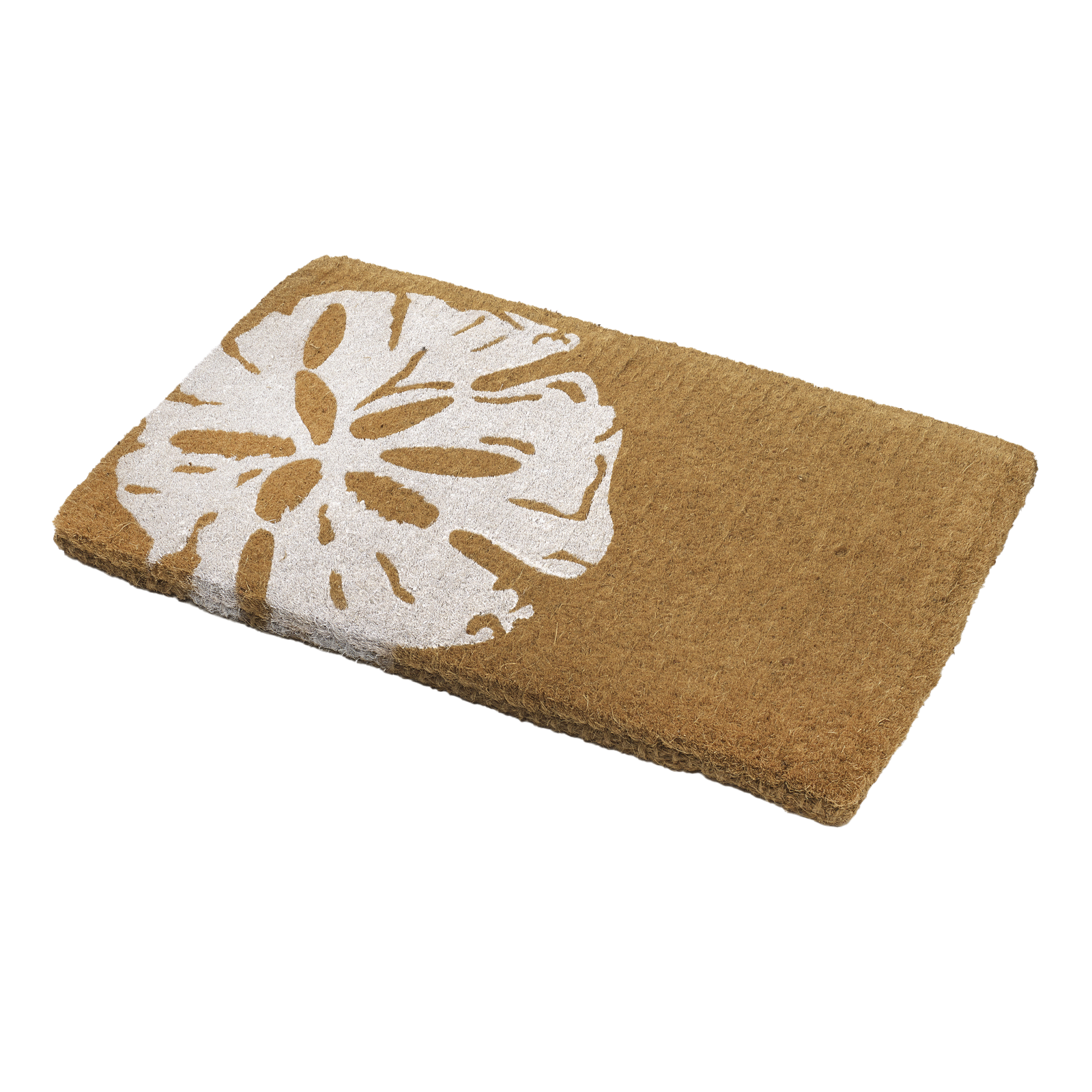 Sand Dollar Coir Doormat by Fab Habitat