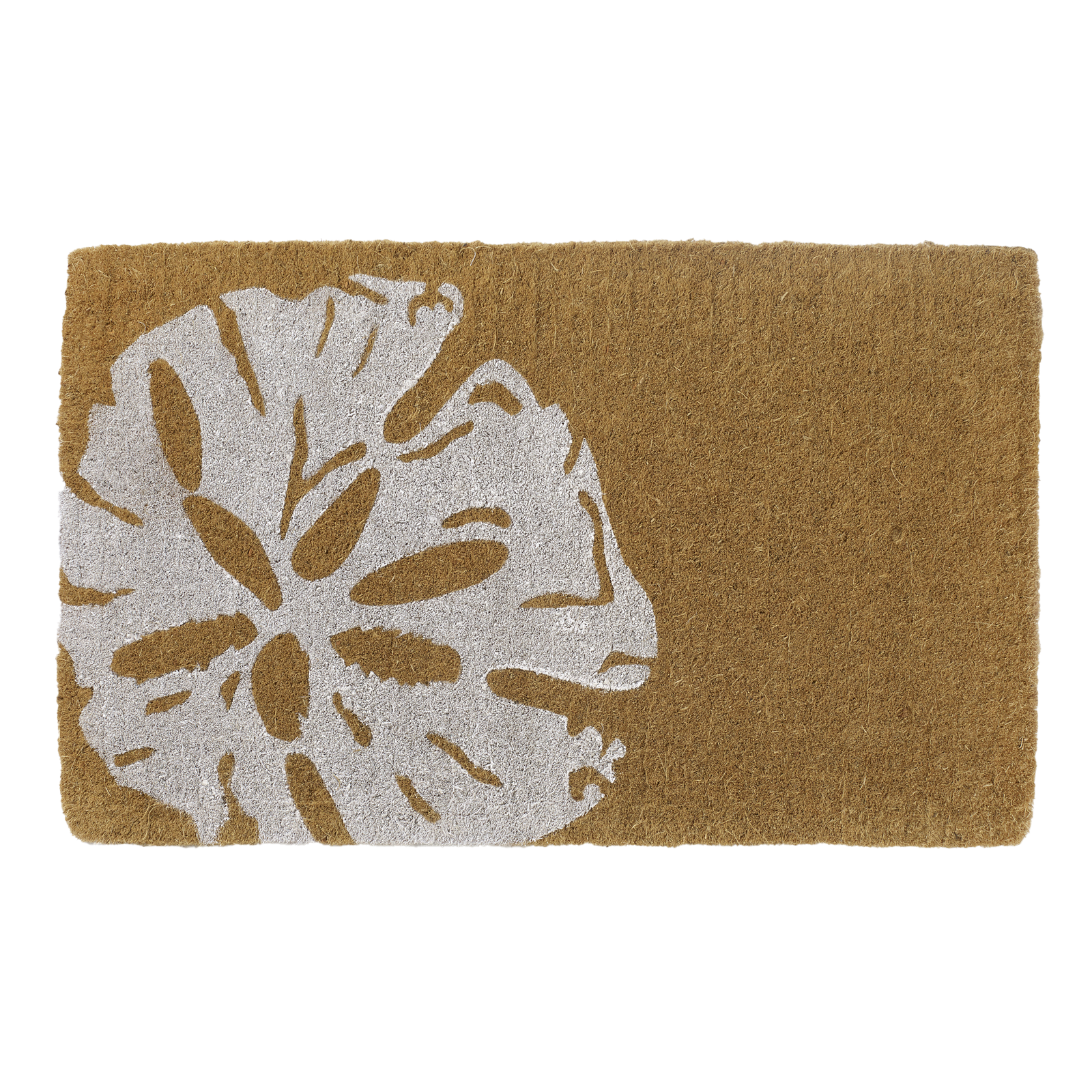 Sand Dollar Coir Doormat by Fab Habitat