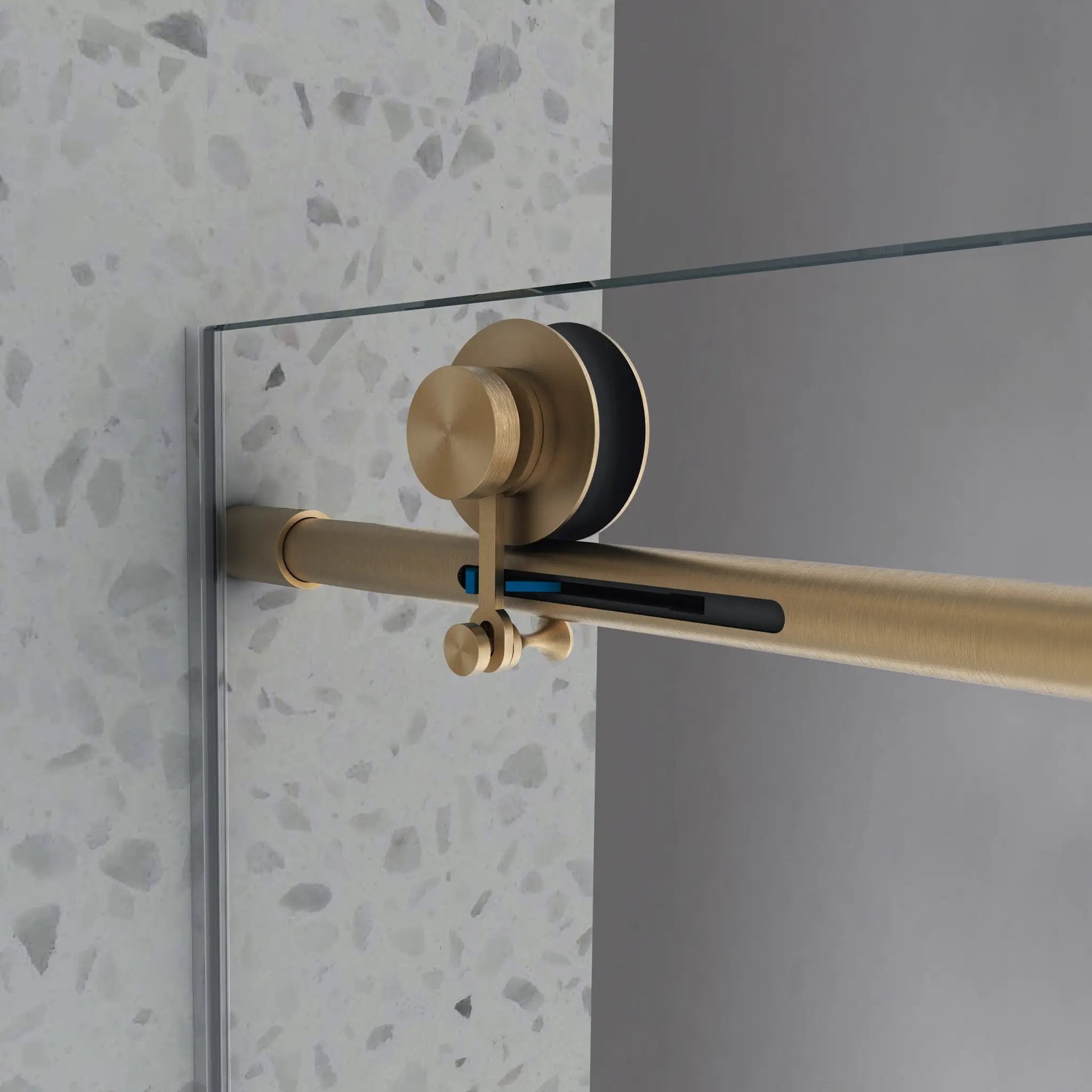 6076 Brushed Shower Door by HouseOfZazla