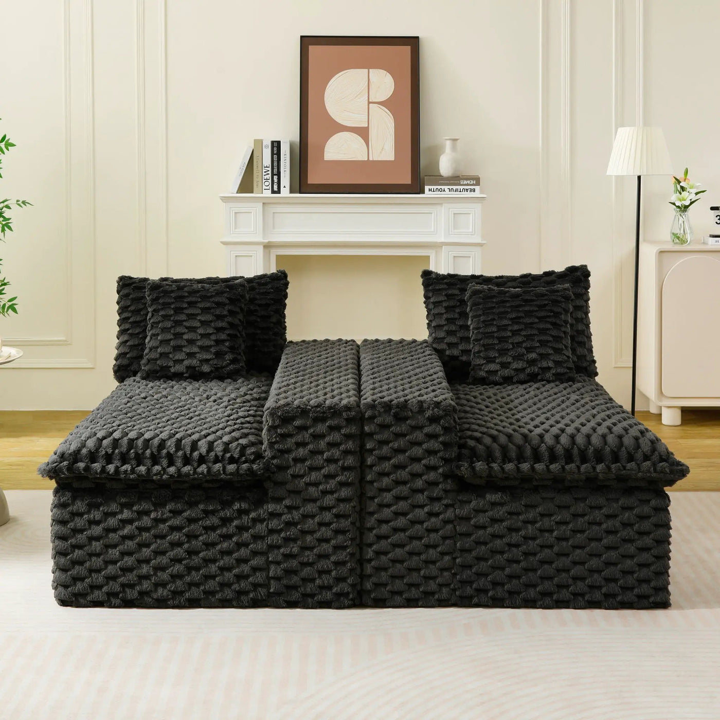 Multifunctional Sofa, Side-By-Side Or Facing Each Other by HouseOfZazla