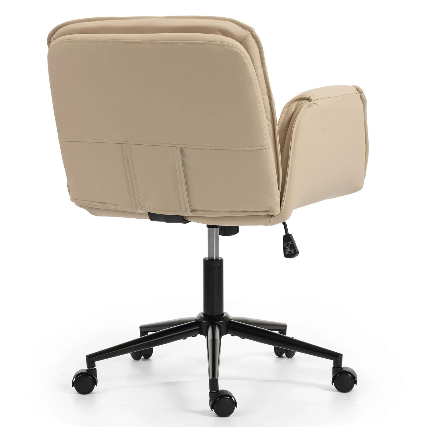 Criss Cross Swivel Desk Chair With Adjustable Armrests & Wheels For Home Office by HouseOfZazla