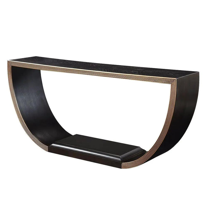Maceo - Console Table - Black & Gold by Unique Piece Furniture