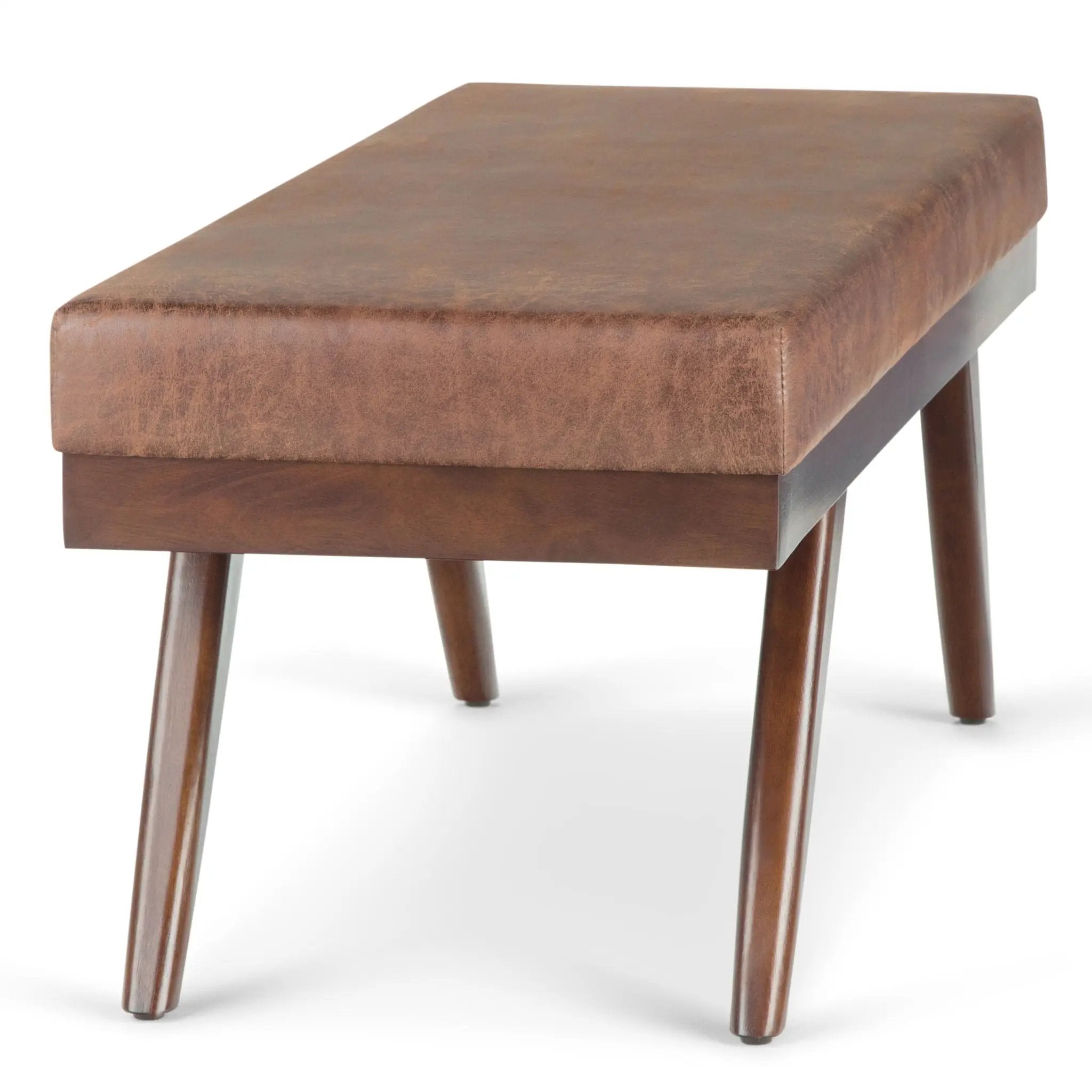 Chanelle - Mid-Century Ottoman Bench by HouseOfZazla