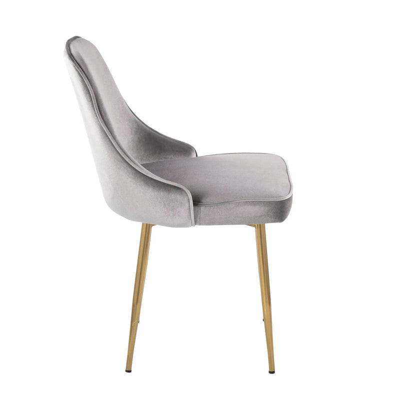 Marcel - Contemporary / Glam Dining Chair (Set of 2) by Unique Piece Furniture