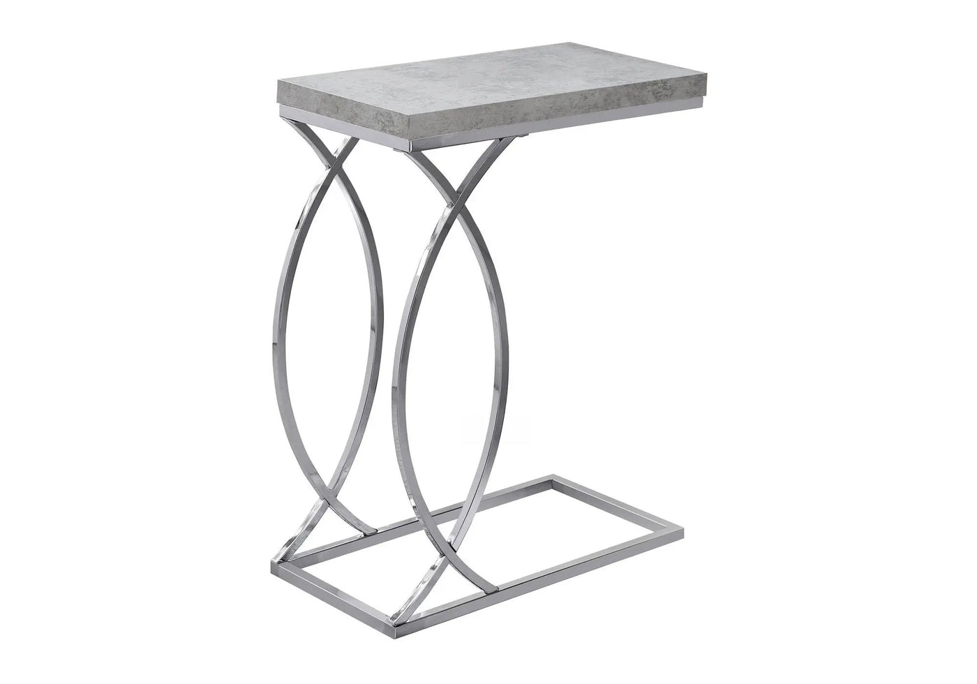 Accent Table, C-Shaped, Contemporary & Modern Design by HouseOfZazla
