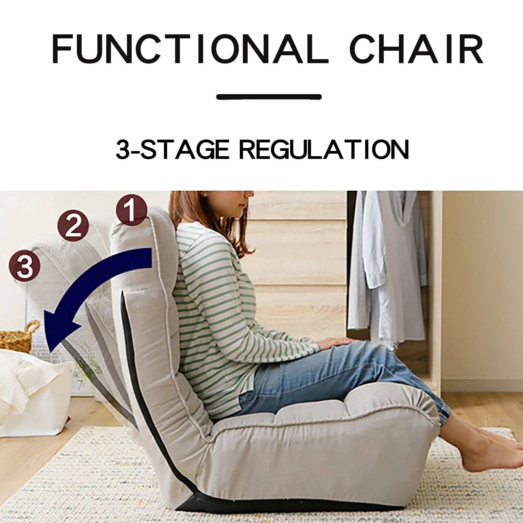 Lazy Sofa Balcony Leisure Chair by HouseOfZazla