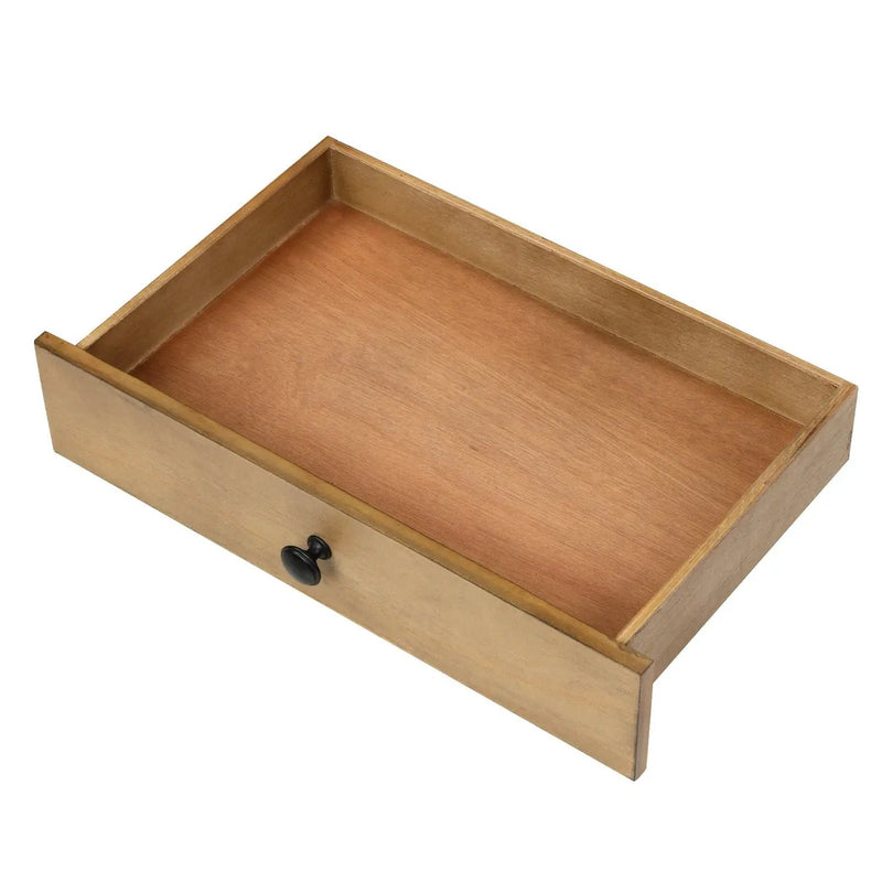 TREXM Shoe Rack with Cushioned Seat and Drawers by HouseOfZazla