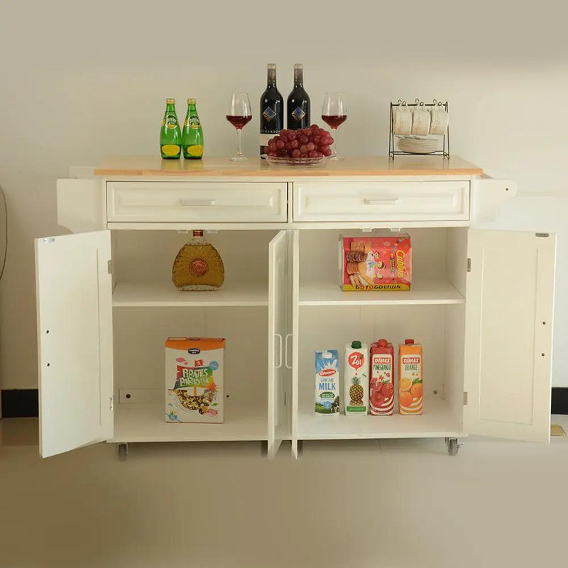Mobile Kitchen Island & Kitchen Cart by HouseOfZazla