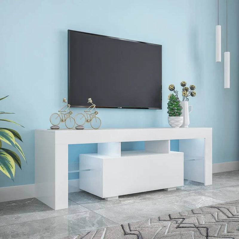 Entertainment TV Stand with LED Light by HouseOfZazla