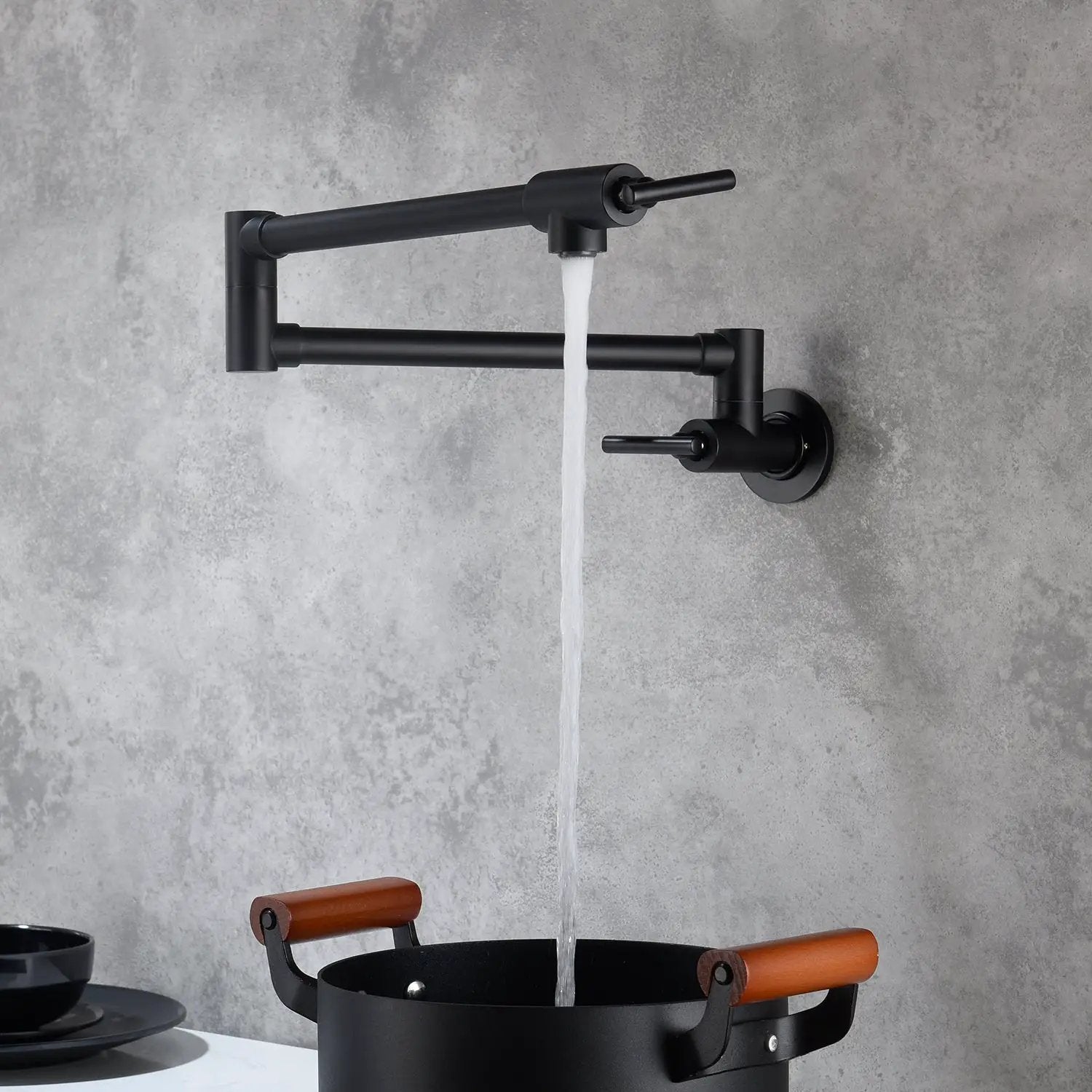 Pot Filler Faucet Wall Mount by HouseOfZazla