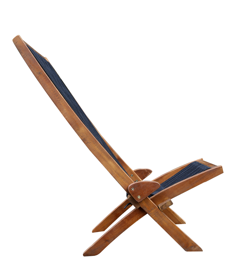 Folding Roping Wood Chair by HouseOfZazla