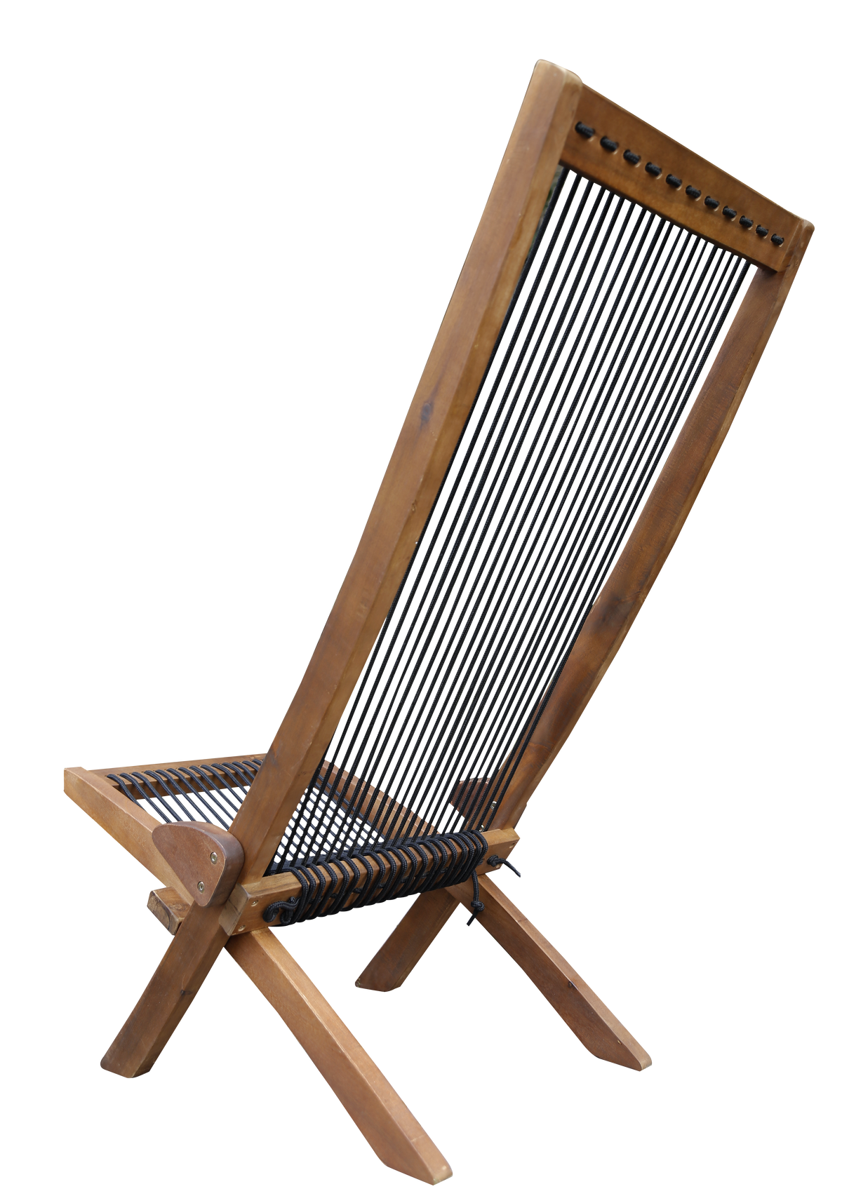 Folding Roping Wood Chair by HouseOfZazla