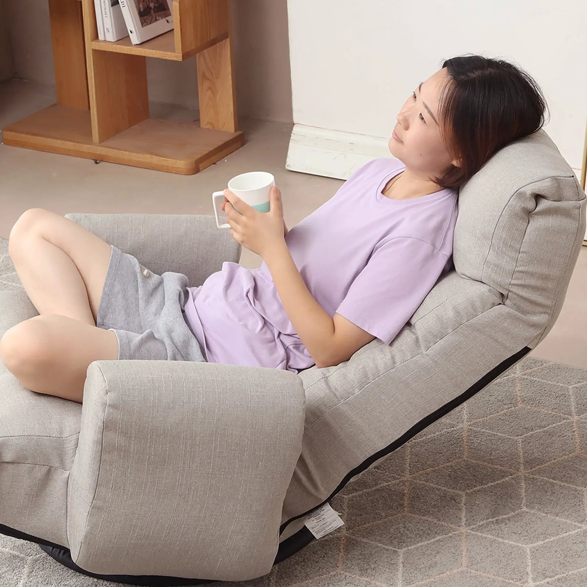 Adjustable Lounge Chair with 360 Degree Rotation by HouseOfZazla