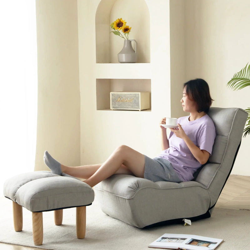 Lazy Sofa Balcony Leisure Chair by HouseOfZazla