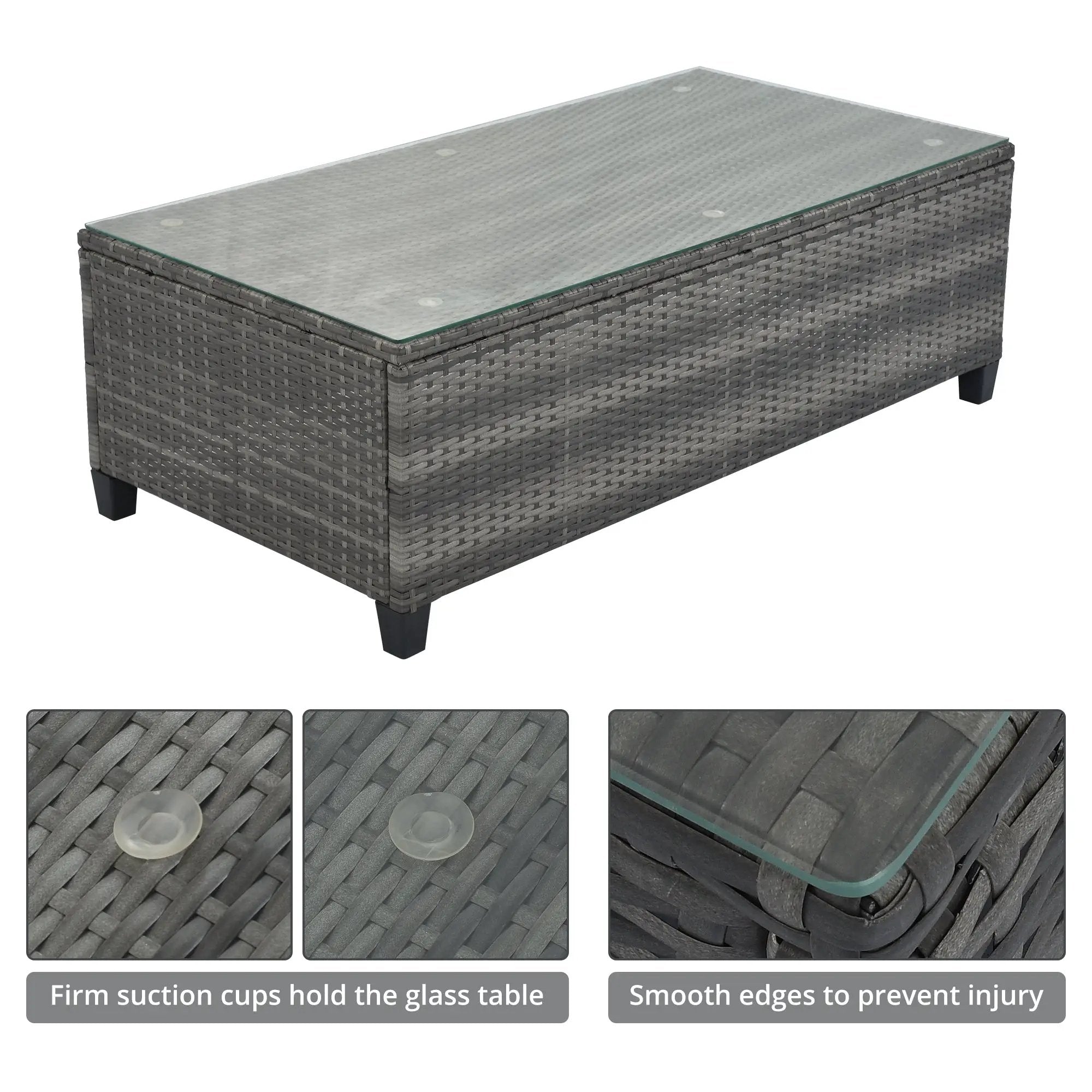 8-Pieces Outdoor Wicker Round Sofa Set by HouseOfZazla