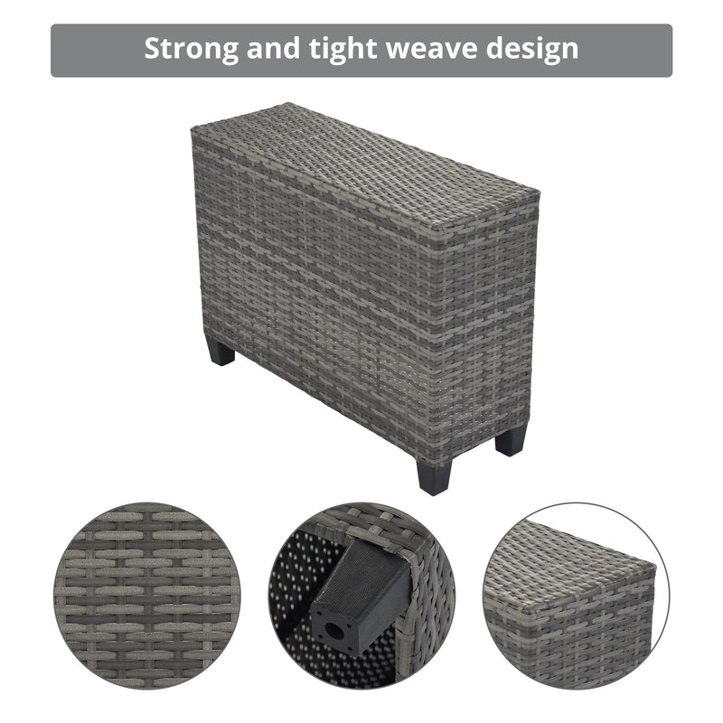 8-Pieces Outdoor Wicker Round Sofa Set by HouseOfZazla