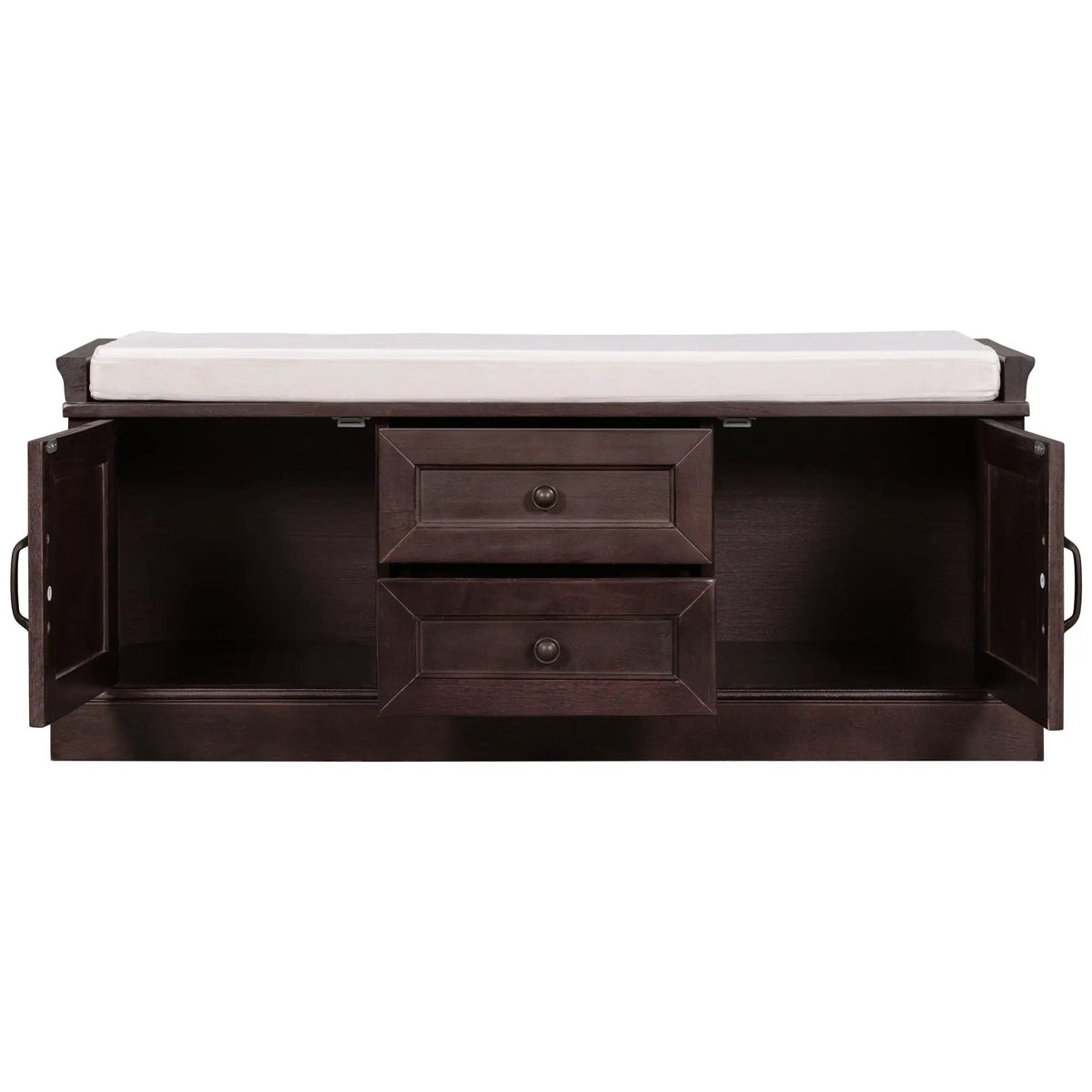 TREXM Storage Bench with 2 Drawers and 2 Cabinets by HouseOfZazla