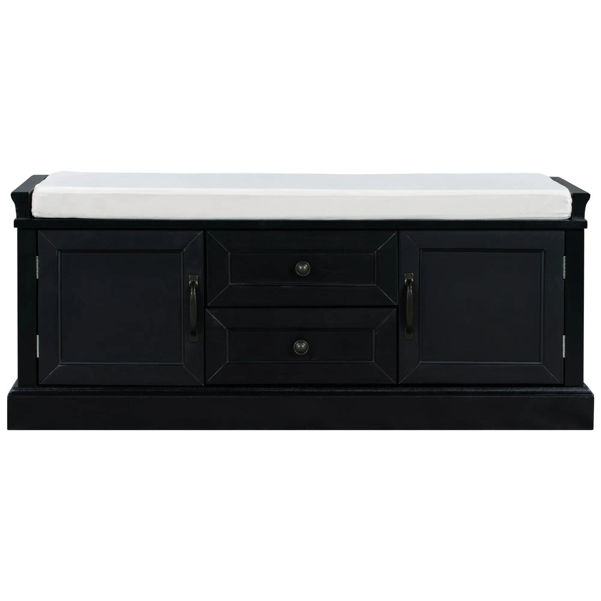 TREXM Storage Bench with 2 Drawers and 2 Cabinets by HouseOfZazla