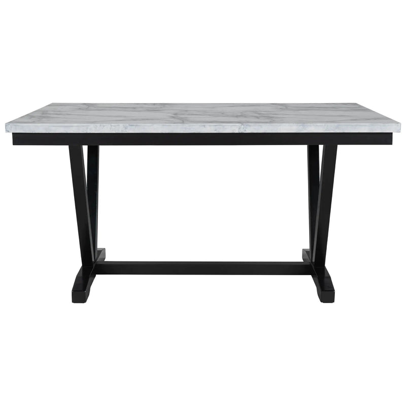 TREXM Modern Style 6-Piece Dining Table with 4 Chairs & 1 Bench by HouseOfZazla