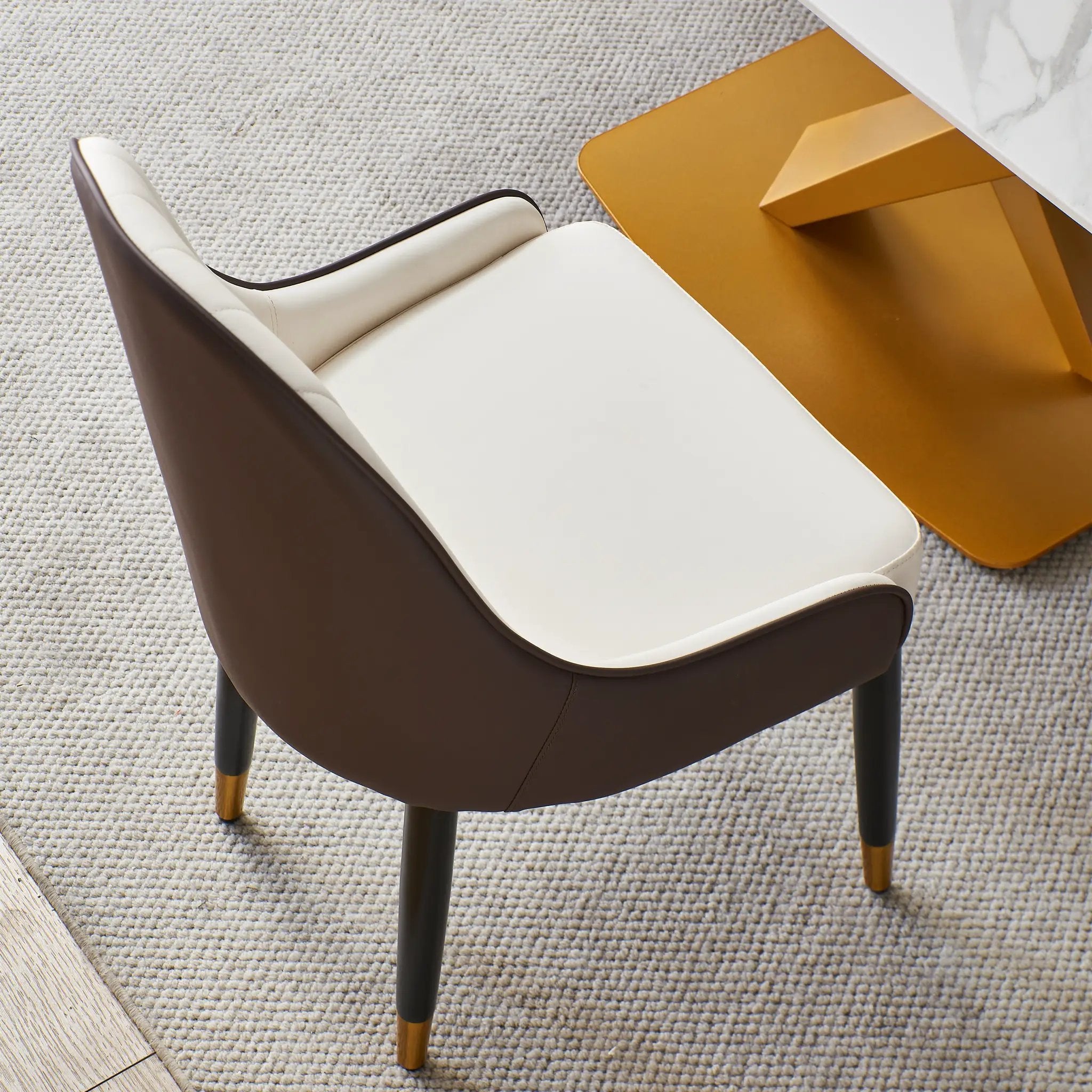 Dining Chair with PU Leather by HouseOfZazla