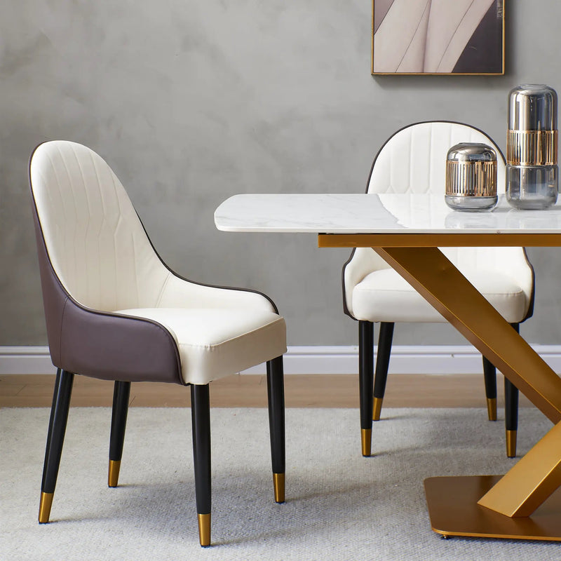 Dining Chair with PU Leather by HouseOfZazla