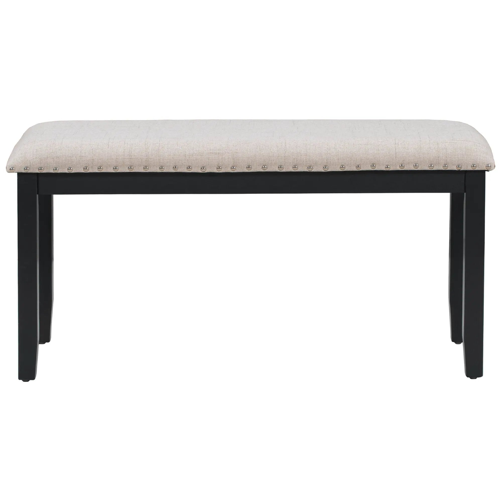 TREXM Modern Style 6-Piece Dining Table with 4 Chairs & 1 Bench by HouseOfZazla