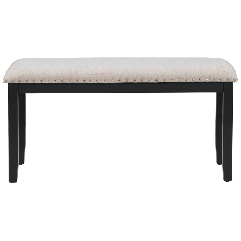 TREXM Modern Style 6-Piece Dining Table with 4 Chairs & 1 Bench by HouseOfZazla