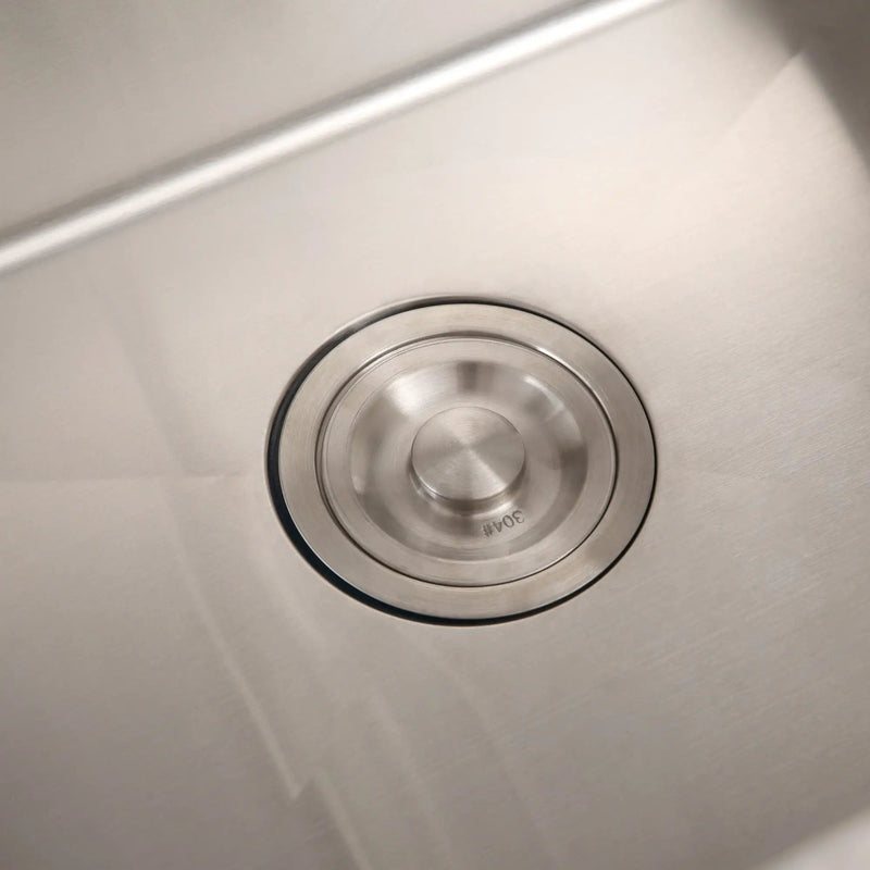 24in Stainless Steel Washing Sink with Faucet Hoses and Drain Head by HouseOfZazla
